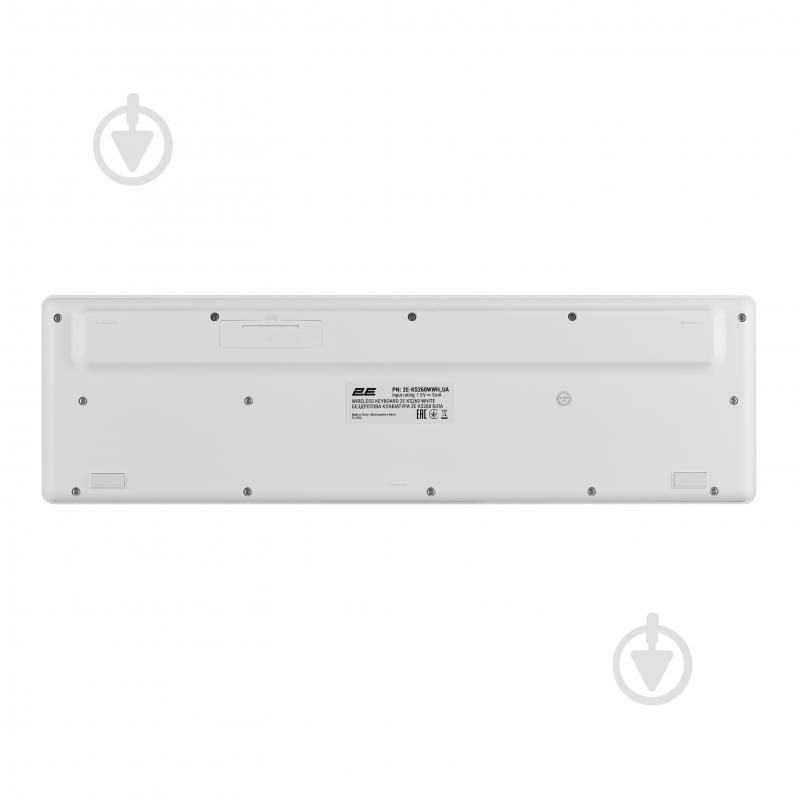 Клавиатура 2E KS260 Wireless (2E-KS260WWH_UA) white - фото 2 Клавиатура 2E KS260 Wireless (2E-KS260WWH_UA) white - фото 2