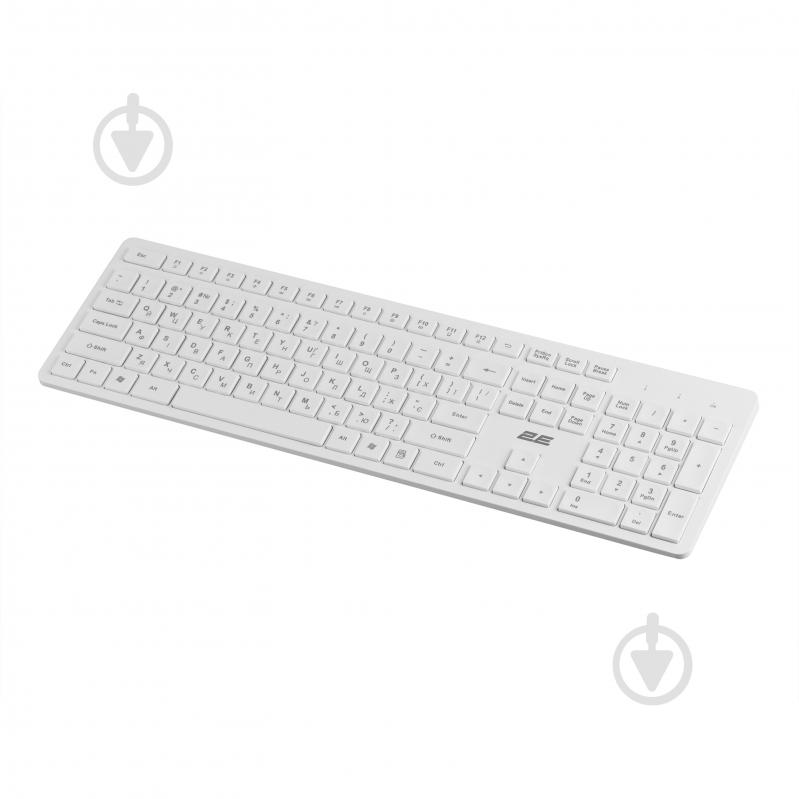 Клавиатура 2E KS260 Wireless (2E-KS260WWH_UA) white - фото 6 Клавиатура 2E KS260 Wireless (2E-KS260WWH_UA) white - фото 6