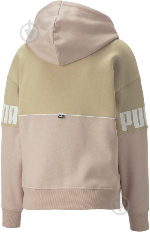 Джемпер Puma PUMA POWER COLORBLOCK HOODIE FL 84995267 р.L бежевий - фото 2