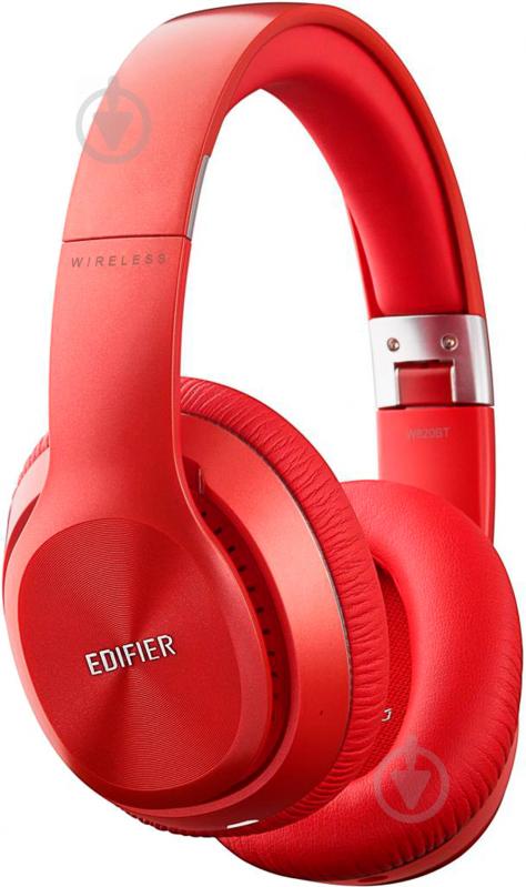 Наушники Edifier (W820BT Red) Bluetooth со штекером 3.5 мм - фото 3