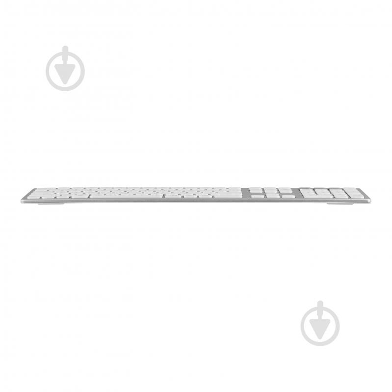 Клавиатура 2E KS270 Wireless (2E-KS270WBWH_UA) silver/white - фото 3