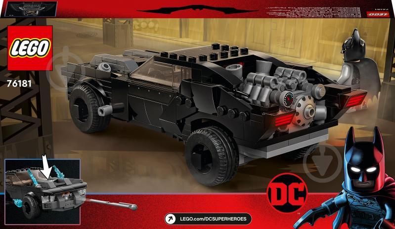 Конструктор LEGO Super Heroes DC Бэтмобиль: погоня за Пингвином 76181 - фото 9 Конструктор LEGO Super Heroes DC Бэтмобиль: погоня за Пингвином 76181 - фото 9