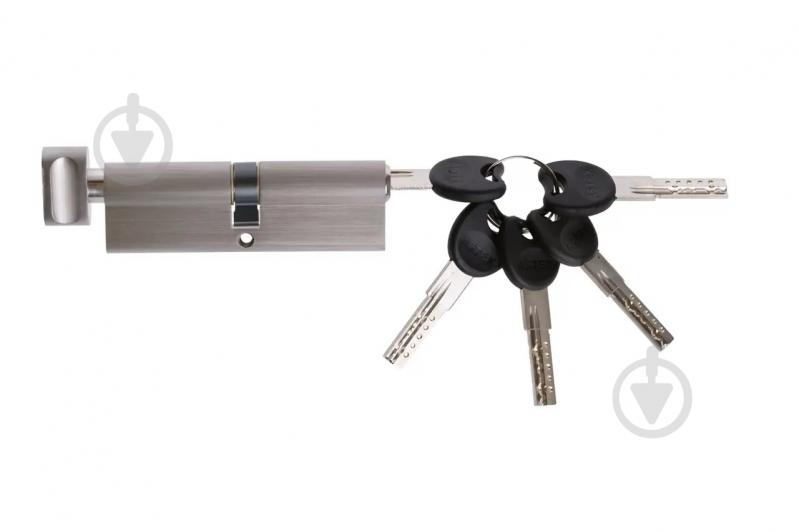 Цилиндр ASTEX 50x50 ключ-вороток 100 мм сатин - фото 1 Цилиндр ASTEX 50x50 ключ-вороток 100 мм сатин - фото 1