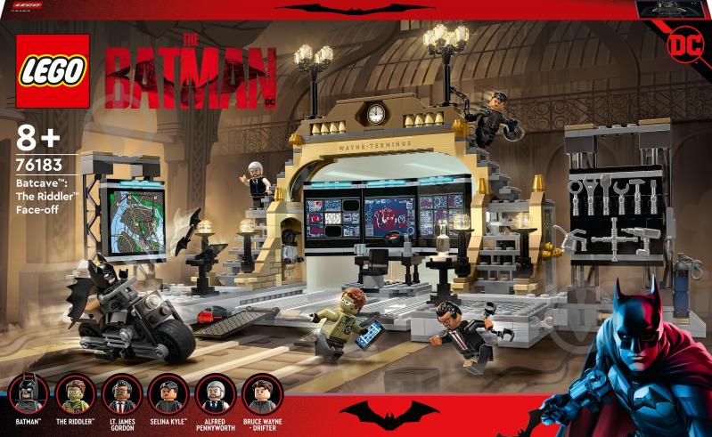 Конструктор LEGO Super Heroes DC Печера Бетмена: сутичка із Загадником 76183 - фото 1 Конструктор LEGO Super Heroes DC Печера Бетмена: сутичка із Загадником 76183 - фото 1