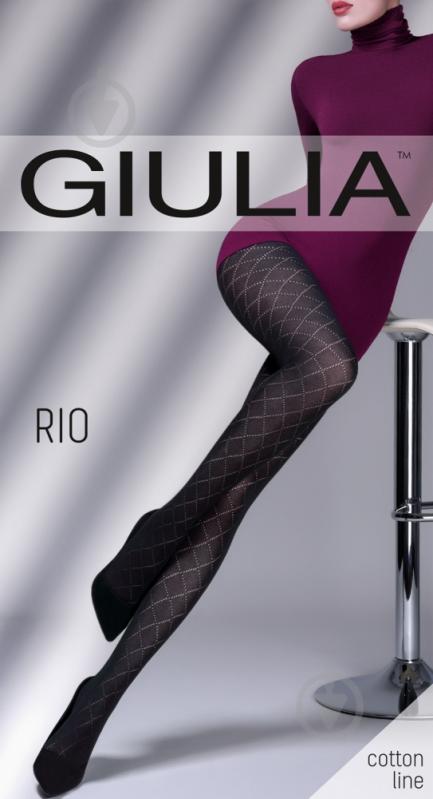 Колготки Giulia Rio 150 den 2 nero - фото 1