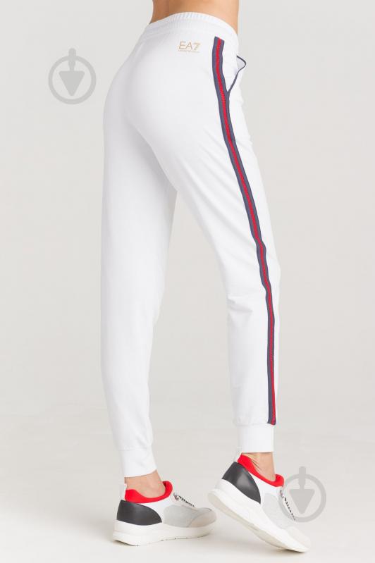 Штани EA7 JERSEY_TROUSER 3GTP54-TJ31Z-1100 р. M білий - фото 3