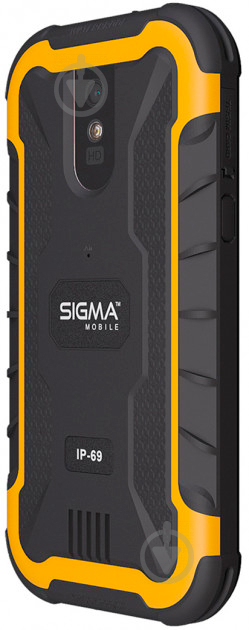 Смартфон Sigma mobile X-treme PQ20 1/8GB black/orange - фото 5