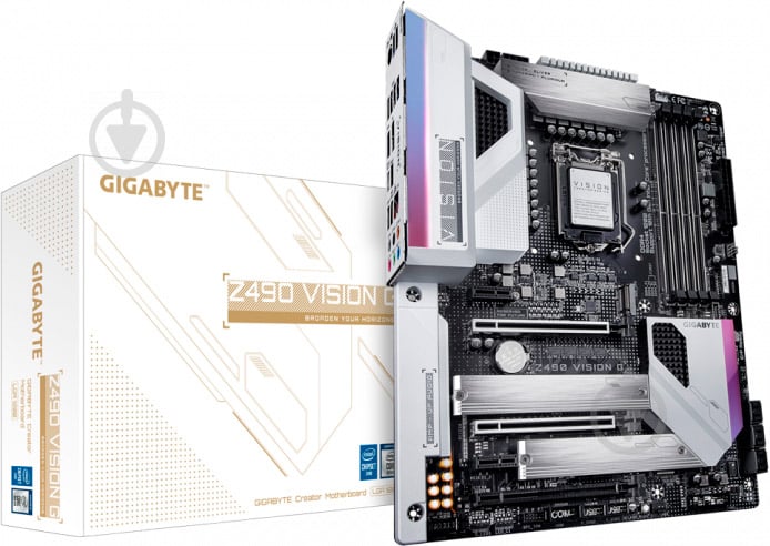 Материнська плата Gigabyte Z490 VISION G (Socket 1200, Intel Z490, ATX) - фото 5