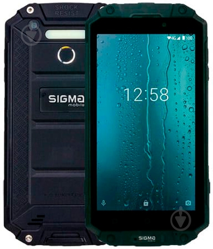 Смартфон Sigma mobile X-treme PQ39 ULTRA 6/128GB black - фото 1