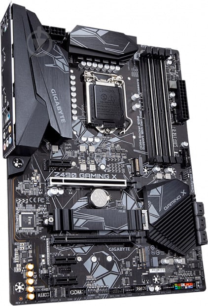 Материнська плата Gigabyte Z490 GAMING X (Socket 1200, Intel Z490, ATX) - фото 2