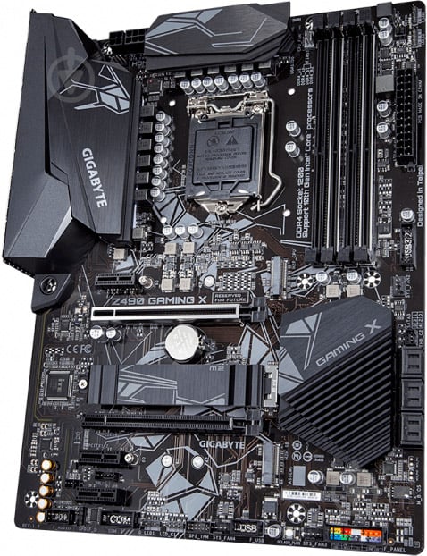 Материнська плата Gigabyte Z490 GAMING X (Socket 1200, Intel Z490, ATX) - фото 3