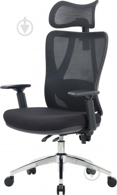 Кресло офисное OfficePro Aero OC490B Black черный - фото 1