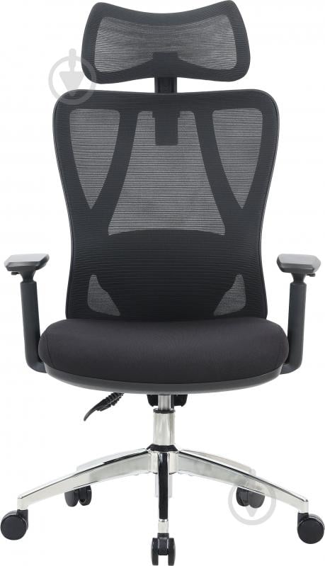 Кресло офисное OfficePro Aero OC490B Black черный - фото 2