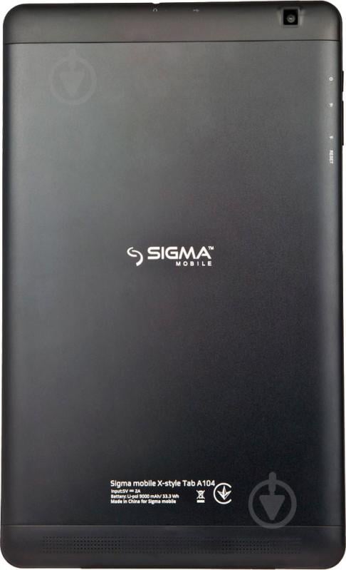 Планшет Sigma mobile X-style TAB A104 10,1" 2/16GB Wi-Fi/3G black - фото 4