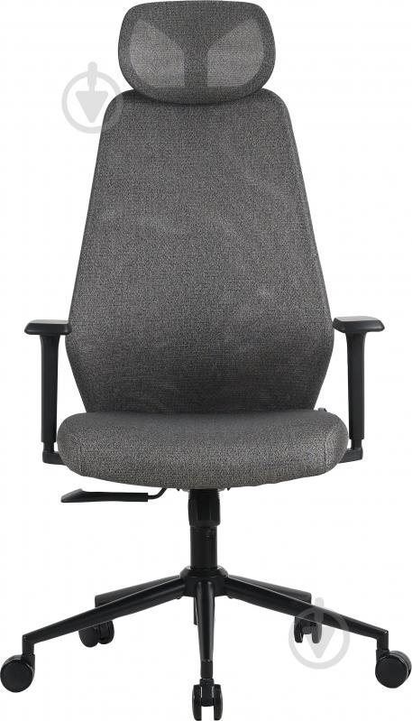 Кресло офисное OfficePro Fusion OC577G Gray серый - фото 2