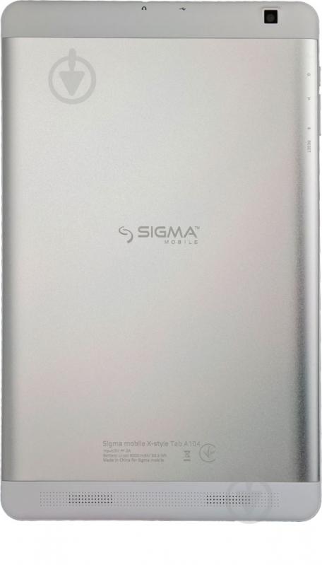 Планшет Sigma mobile X-style TAB A104 10,1" 2/16GB Wi-Fi/3G silver - фото 4