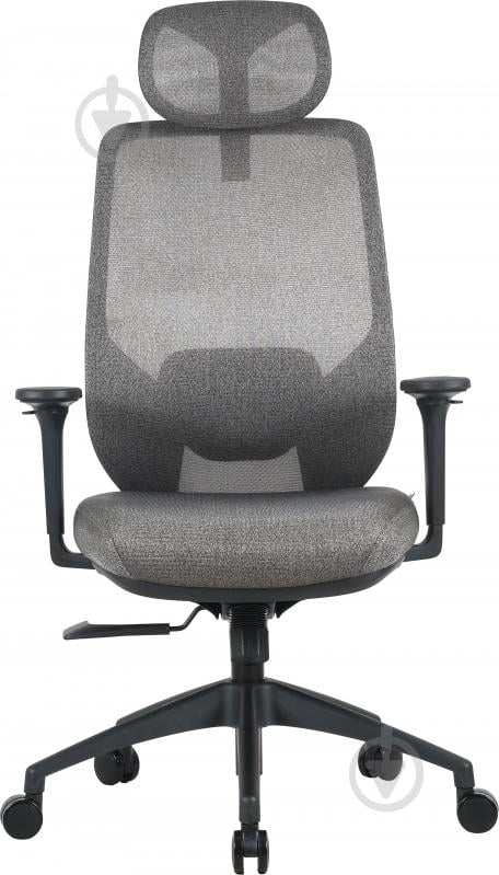 Кресло офисное OfficePro Comfort OC524G Gray серый - фото 2