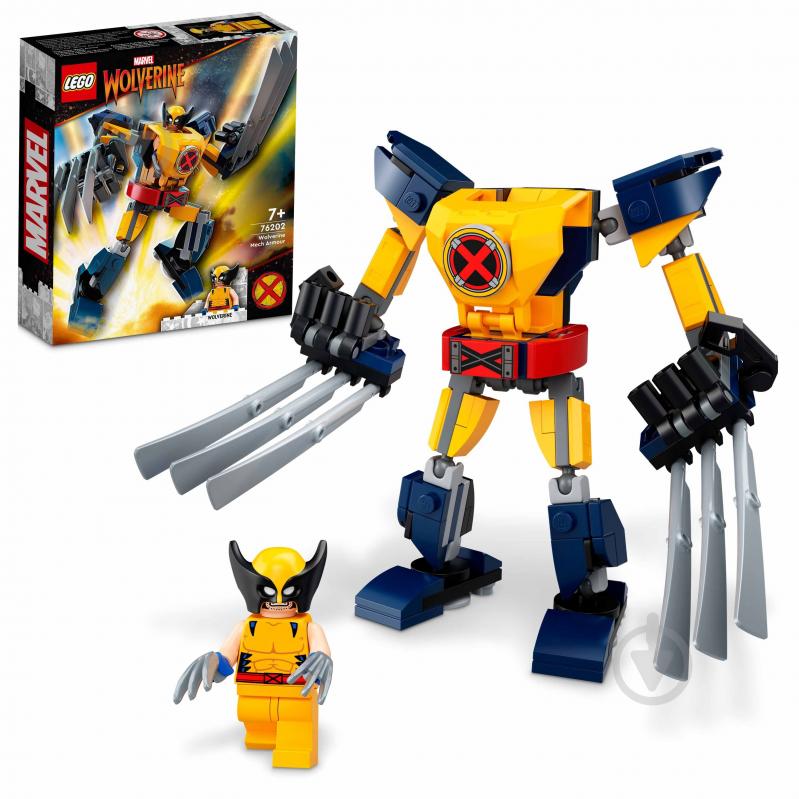 Конструктор LEGO Super Heroes Marvel Росомаха: робот 76202 - фото 10