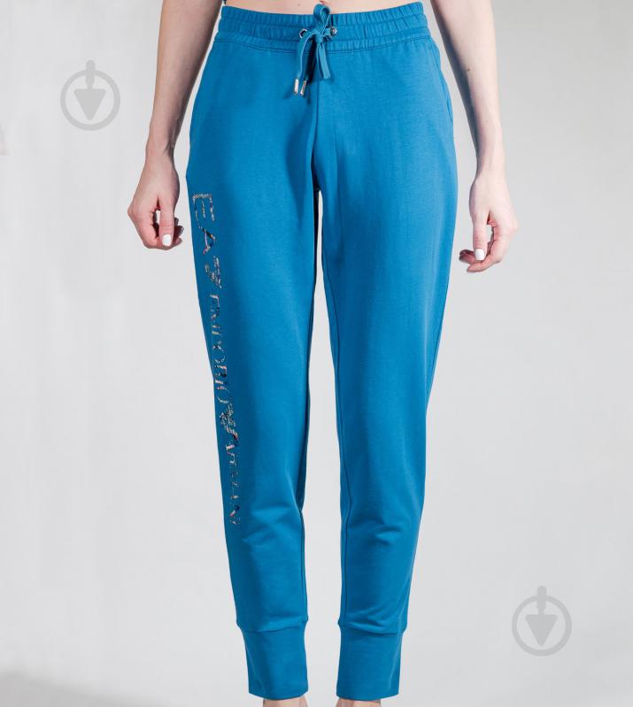 Штани EA7 JERSEY_TROUSER 3GTP73-TJ31Z-1584 р. S блакитний - фото 1