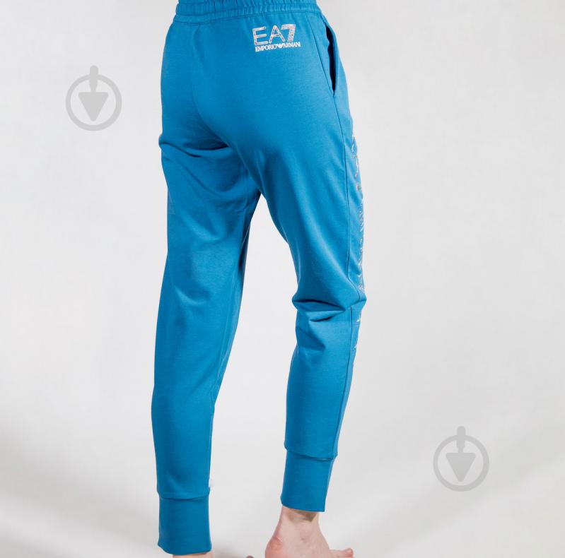 Штани EA7 JERSEY_TROUSER 3GTP73-TJ31Z-1584 р. S блакитний - фото 4