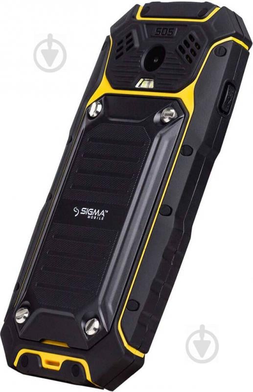 Мобильный телефон Sigma mobile X-treme ST68 black/yellow - фото 4