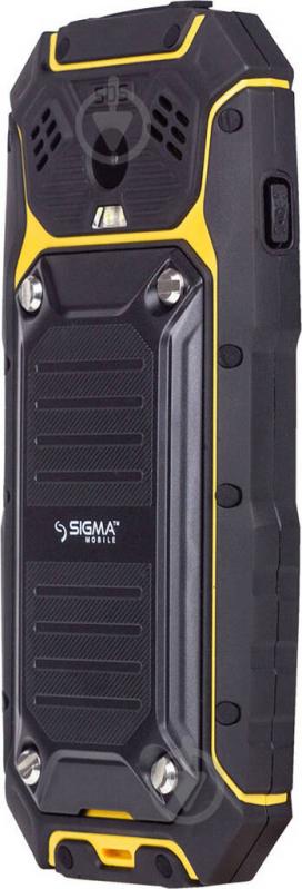 Мобільний телефон Sigma mobile X-treme ST68 black/yellow - фото 5