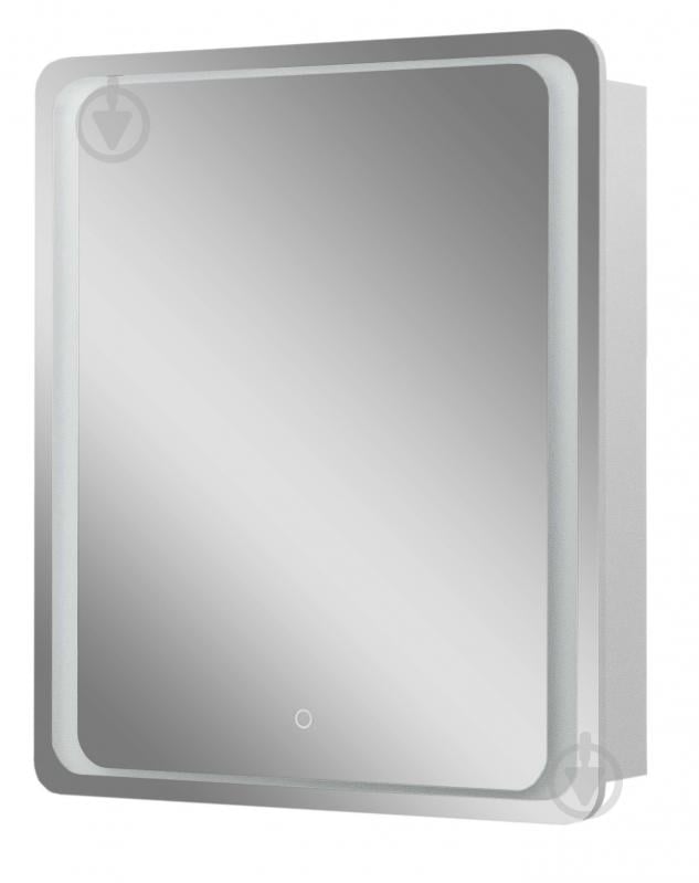 Шкафчик-зеркало ScandiSPA INGRID Z-60 белый глянец LED touch control - фото 1