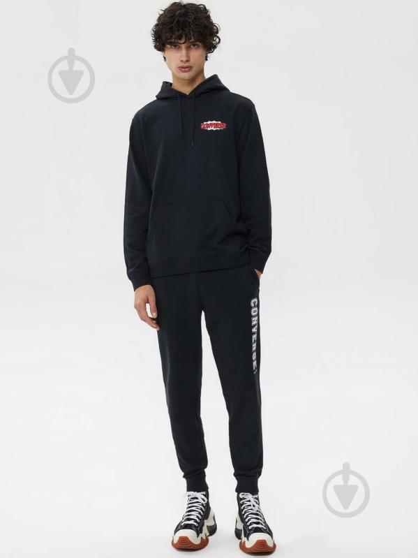 Джемпер Converse SHOE HERO HOODIE 10024614-001 р. L чорний - фото 3