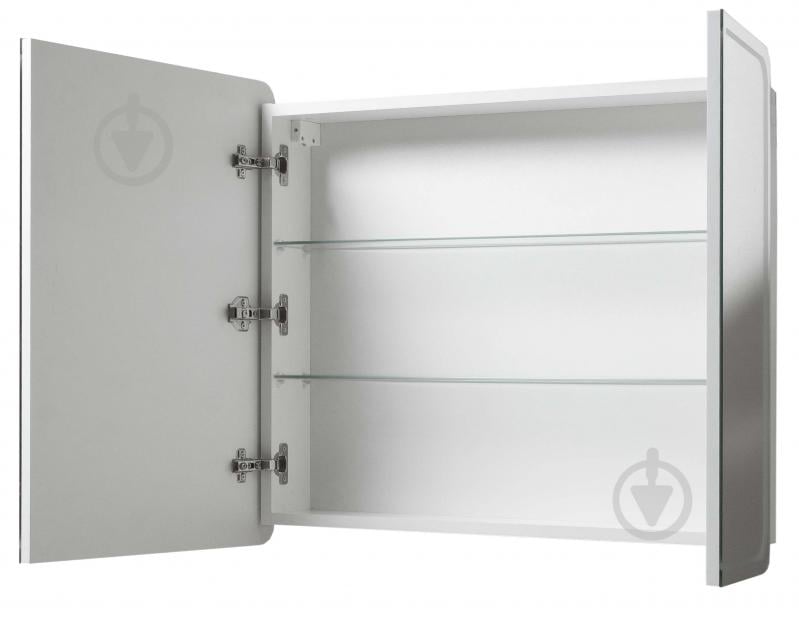 Шкафчик-зеркало ScandiSPA INGRID Z-70 белый глянец LED touch control - фото 2 Шкафчик-зеркало ScandiSPA INGRID Z-70 белый глянец LED touch control - фото 2