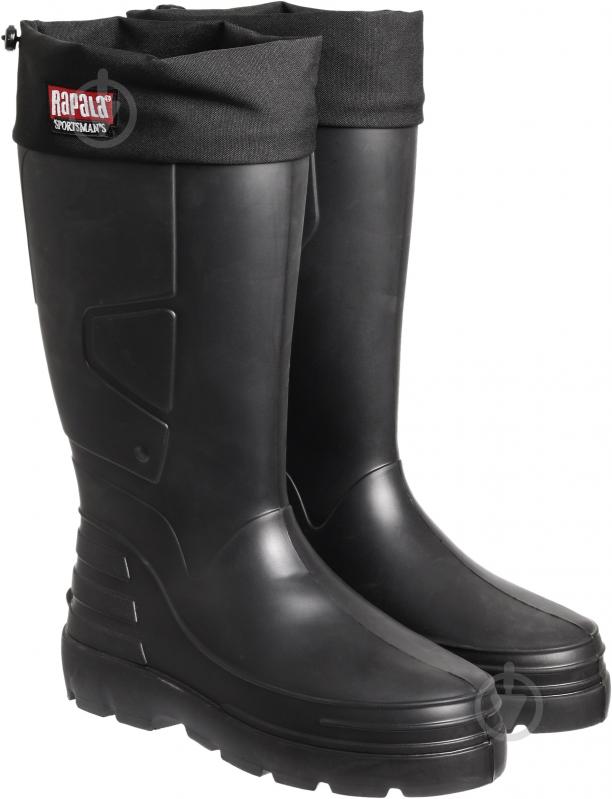 Ботинки Rapala затяжка на манжете Sportsmans-30 black р.45 - фото 1 Ботинки Rapala затяжка на манжете Sportsmans-30 black р.45 - фото 1