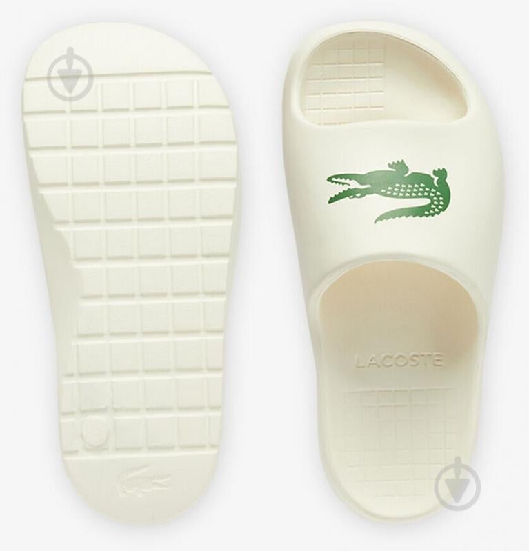Шльопанці Lacoste Serve Slide 2.0 48CFA00221Y5 р.35,5 білий - фото 6 Шльопанці Lacoste Serve Slide 2.0 48CFA00221Y5 р.35,5 білий - фото 6