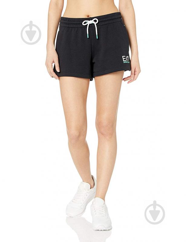 Шорти EA7 JERSEY_SHORTS 3GTS57-TJJ5Z-1200 р. M чорний - фото 1