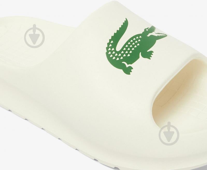 Шлепанцы Lacoste Serve Slide 2.0 48CFA00221Y5 р.37 белый - фото 5