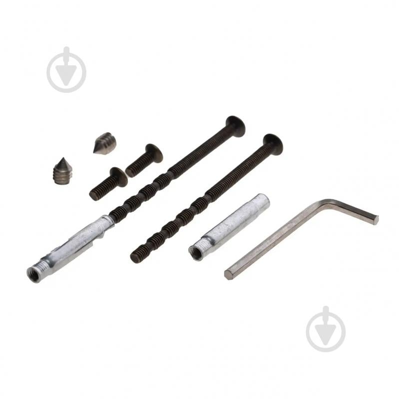 Ручка на планке ASTEX на входные и межкомнатные двери цилиндрический 62 мм бронза - фото 5