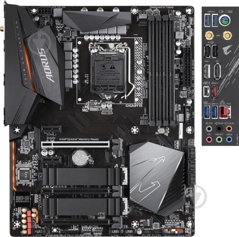 Материнская плата Gigabyte B460 AORUS PRO AC (Socket 1200, Intel B460, ATX) - фото 1