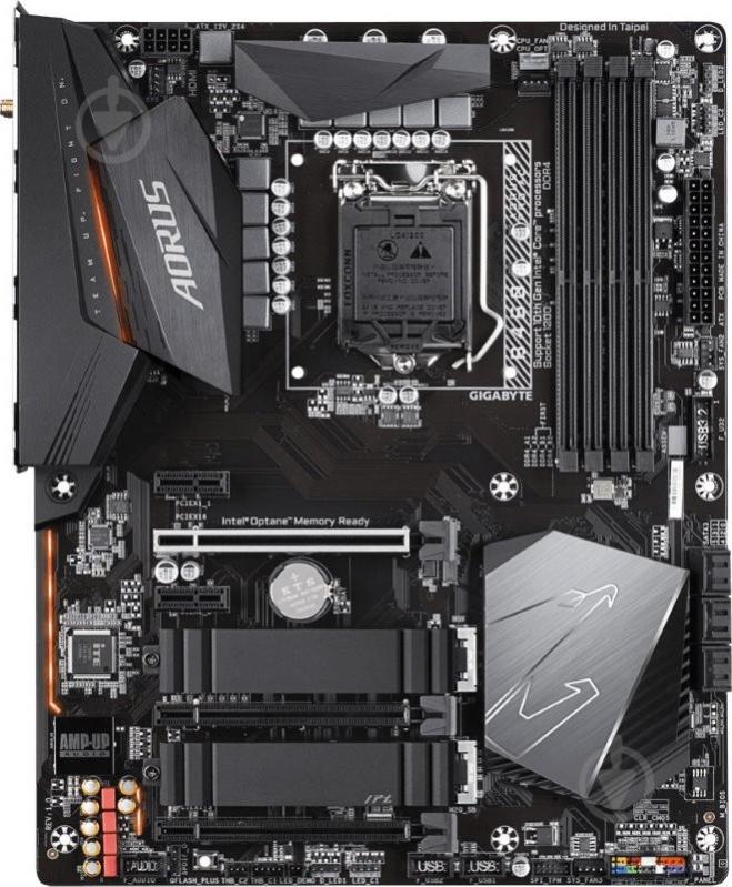 Материнская плата Gigabyte B460 AORUS PRO AC (Socket 1200, Intel B460, ATX) - фото 2