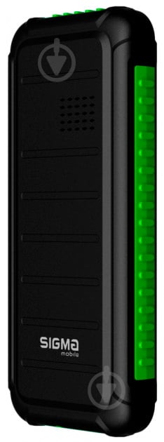 Мобильный телефон Sigma mobile X-style 18 Track black/green - фото 4