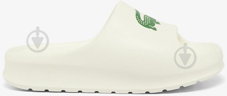 Шльопанці Lacoste Serve Slide 2.0 48CFA00221Y5 р.38 білий - фото 1 Шльопанці Lacoste Serve Slide 2.0 48CFA00221Y5 р.38 білий - фото 1