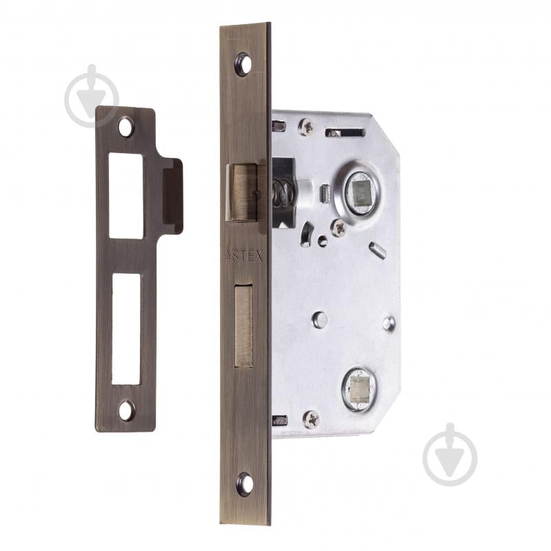 Дверний замок міжкімнатний ASTEX AT-Latch 251WC-АВ бронза - фото 1 Дверний замок міжкімнатний ASTEX AT-Latch 251WC-АВ бронза - фото 1