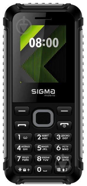 Мобильный телефон Sigma mobile X-style 18 Track black/grey - фото 1