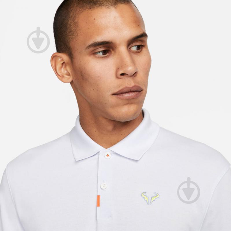 Поло Nike THE POLO DF RAFA SLIM DD8532-085 р.2XL білий - фото 3