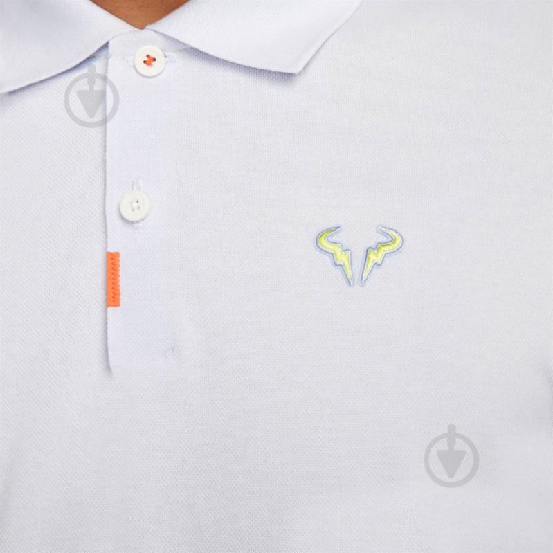 Поло Nike THE POLO DF RAFA SLIM DD8532-085 р.2XL білий - фото 4