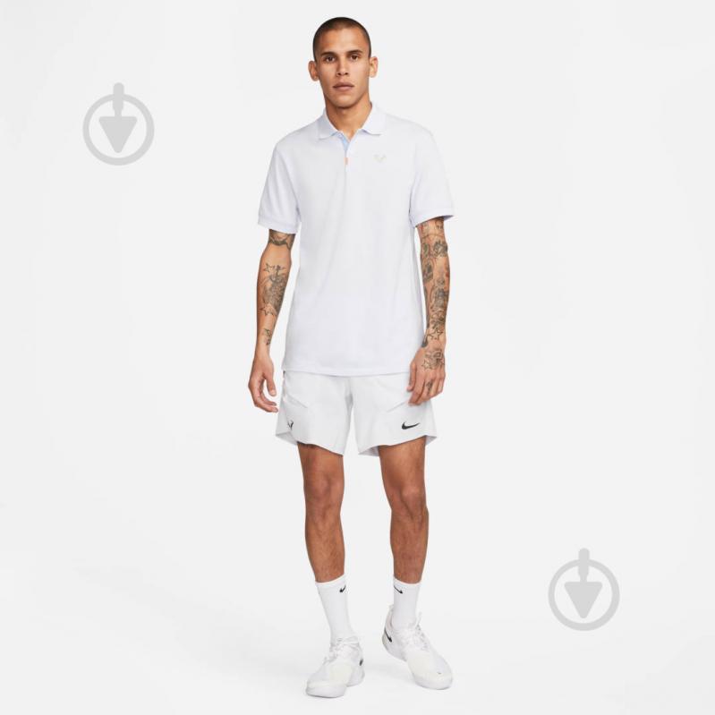 Поло Nike THE POLO DF RAFA SLIM DD8532-085 р.2XL білий - фото 9