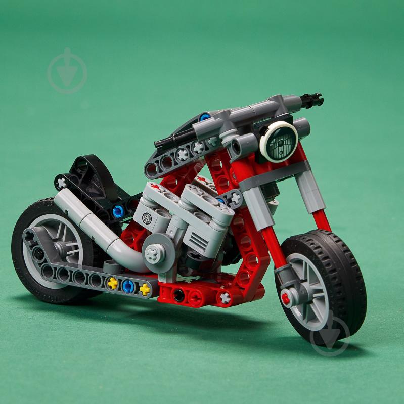 Конструктор LEGO Technic Мотоцикл 42132 - фото 5