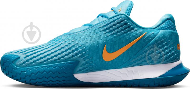 Кроссовки мужские демисезонные Nike CourtZOOM Vapor Cage 4 Rafa DD1579-400 р.42 голубые - фото 3