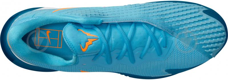 Кроссовки мужские демисезонные Nike CourtZOOM Vapor Cage 4 Rafa DD1579-400 р.42 голубые - фото 6