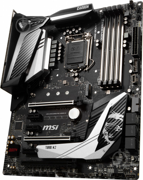 Материнская плата MSI MPG Z390 GAMING PRO CARBON AC (Socket 1151, Intel Z390, ATX) - фото 3