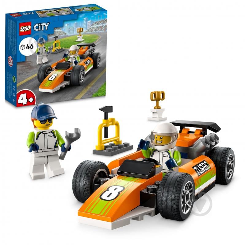 Конструктор LEGO City Гоночний автомобіль 60322 - фото 7