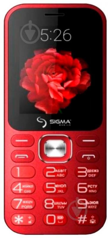 Мобильный телефон Sigma mobile X-style 32 Boombox red - фото 1