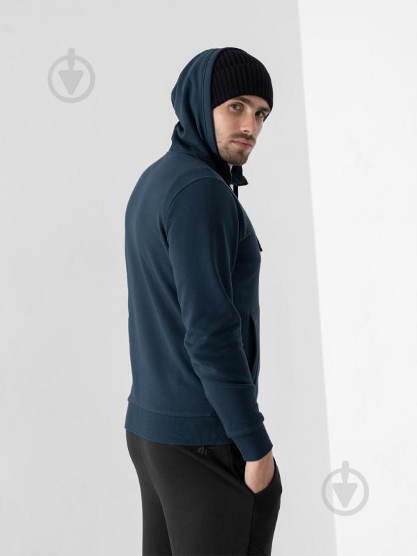 Свитшот 4F D4Z21-BLM303-032S р. S синий - фото 3